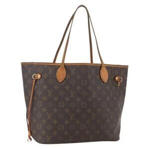 LOUIS VUITTON Monogram Neverfull MM Tote Bag M40156 LV Auth am10390